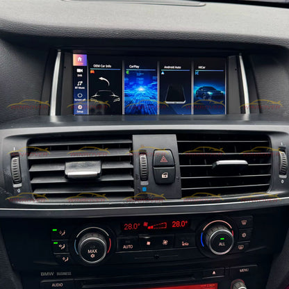 8.8 inch 1920 * 720 Car Stereo for BMW X3 F25 CIC NBT Carplay Android Auto Radio Upgrade Touch Screen DSP Linux System 2011-2016 Bluetooth
