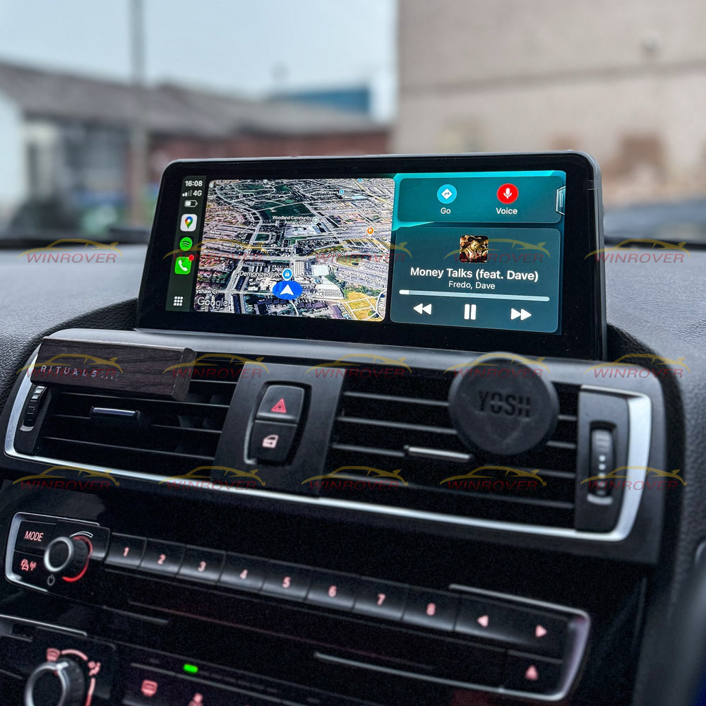 Winrover 10.25" 1920*720 Car Replacement Radio Display Android 15 for BMW 1 2 series F20 F21 F22 NBT 2013-2017,Wireless CarPlay Android Auto