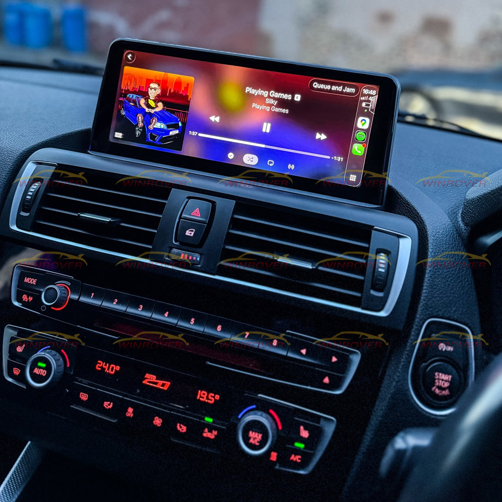 Winrover 10.25" 1920*720 Car Replacement Radio Display Android 15 for BMW 1 2 series F20 F21 F22 NBT 2013-2017,Wireless CarPlay Android Auto
