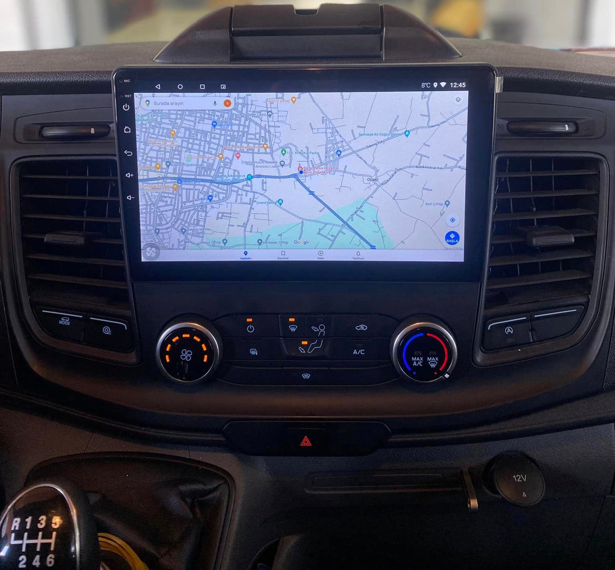 Autoradio Android For Ford Transit Custom 2019 2020 2021 2022 2023 2024 Accessories Carplay Multimedia Video Player Navigation