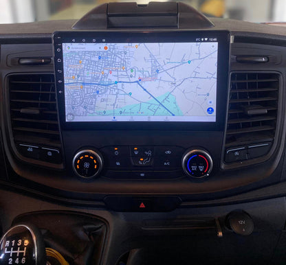Autoradio Android For Ford Transit Custom 2019 2020 2021 2022 2023 2024 Accessories Carplay Multimedia Video Player Navigation