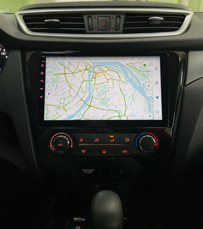 For Nissan Qashqai 2015-2018 Wireless Apple CarPlay Upgrade Kit Car Radio Android 16 GPS NAV Head Unit WIFI Camea