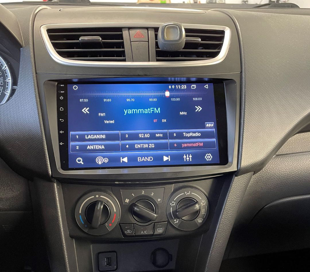 Car Radio Head Unit 4GB+64GB Stereo for Suzuki Swift 2011-2017, 9 Inch Touch Screen Radio with Wireless Carplay &Android Auto, GPS, Bluetooth, DSP, WiFi, FM RDS, SWC, Camera