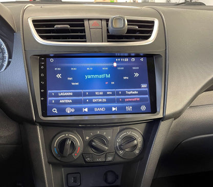 Car Radio Head Unit 4GB+64GB Stereo for Suzuki Swift 2011-2017, 9 Inch Touch Screen Radio with Wireless Carplay &Android Auto, GPS, Bluetooth, DSP, WiFi, FM RDS, SWC, Camera