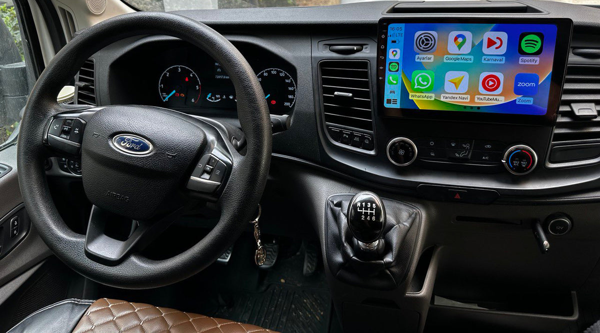 Autoradio Android For Ford Transit Custom 2019 2020 2021 2022 2023 2024 Accessories Carplay Multimedia Video Player Navigation