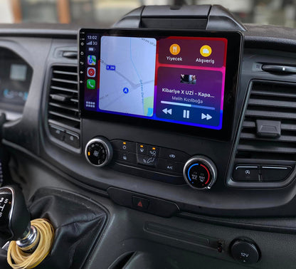 Autoradio Android For Ford Transit Custom 2019 2020 2021 2022 2023 2024 Accessories Carplay Multimedia Video Player Navigation