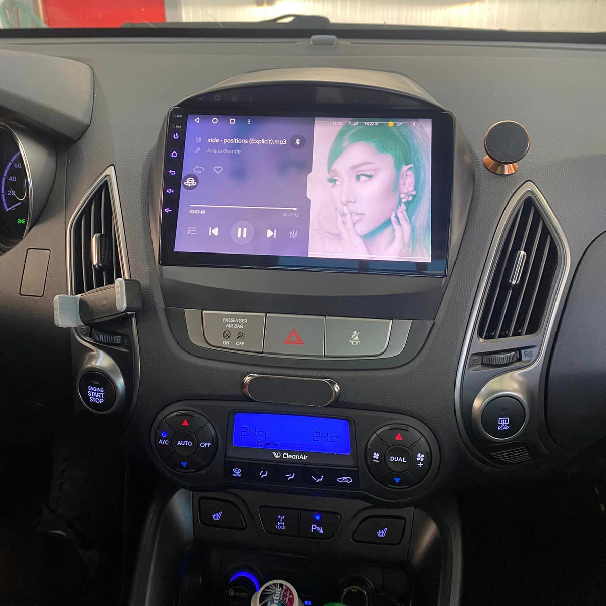 Android Car Stereo Radio For Hyundai IX35 Tucson 2009-2014 Wireless Carplay GPS Navi WiFi 64G Qualcomm Snapdragon
