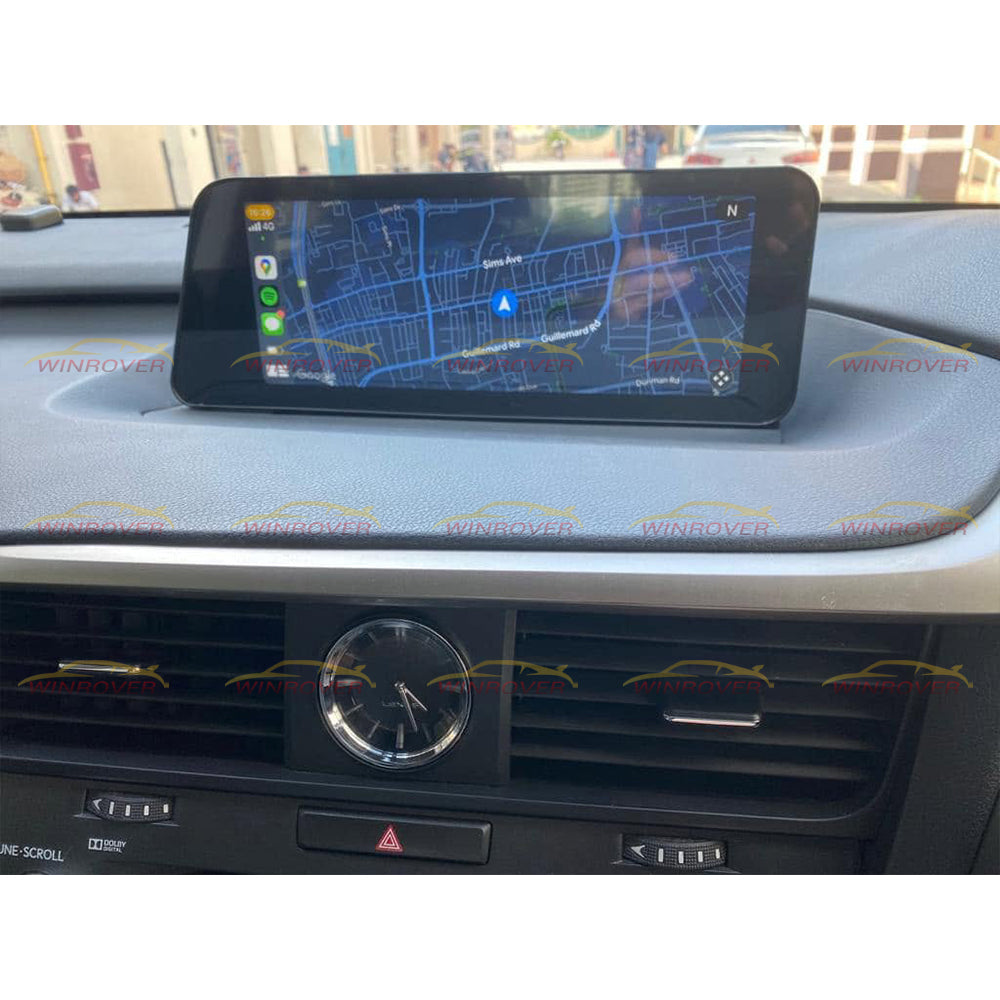 Wireless Apple CarPlay Android Auto Car Radio Stereo Screen Navigation for Lexus RX RX270 RX350 RX450h 2016-2019 Multimedia Player RHD Right Hand Drive