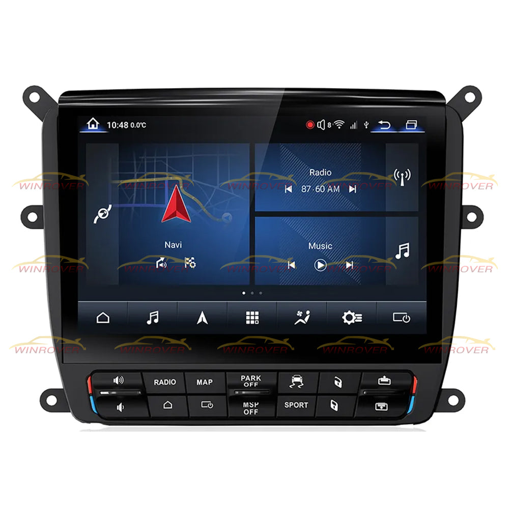 Maserati Quattroporte 2009-2012 Aftermarket Radio Upgrade with Carplay Android Auto
