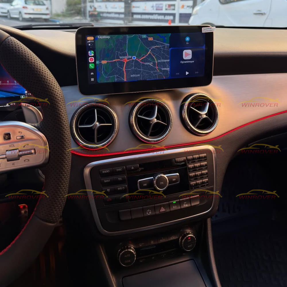 10.25 inch Wireless CarPlay Android Auto Multimedia Screen for Mercedes-Benz A W176 CLA C117 X177 G W463 GLA X156 NTG4.5 CarPlay
