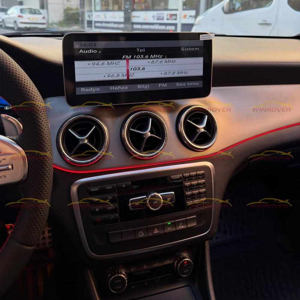 10.25 inch Wireless CarPlay Android Auto Multimedia Screen for Mercedes-Benz A W176 CLA C117 X177 G W463 GLA X156 NTG4.5 CarPlay