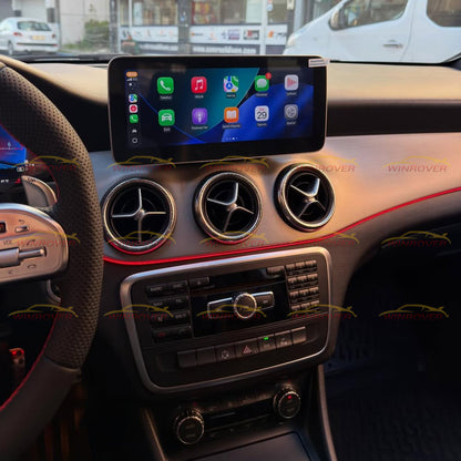 10.25 inch Wireless CarPlay Android Auto Multimedia Screen for Mercedes-Benz A W176 CLA C117 X177 G W463 GLA X156 NTG4.5 CarPlay