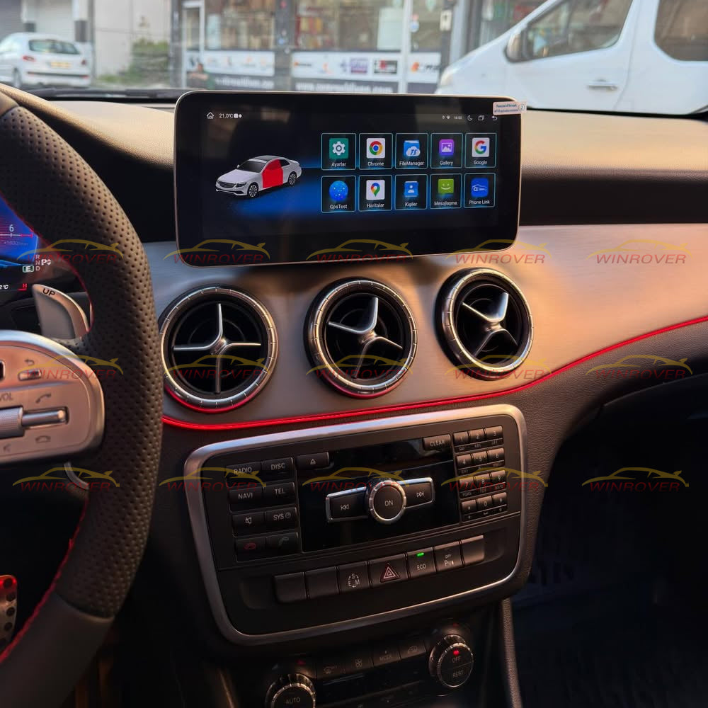 10.25 inch Wireless CarPlay Android Auto Multimedia Screen for Mercedes-Benz A W176 CLA C117 X177 G W463 GLA X156 NTG4.5 CarPlay