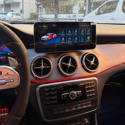 10.25 inch Wireless CarPlay Android Auto Multimedia Screen for Mercedes-Benz A W176 CLA C117 X177 G W463 GLA X156 NTG4.5 CarPlay