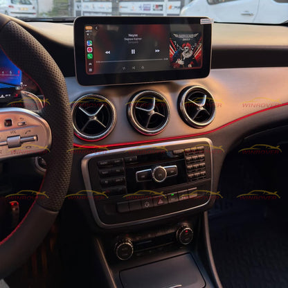 10.25 inch Wireless CarPlay Android Auto Multimedia Screen for Mercedes-Benz A W176 CLA C117 X177 G W463 GLA X156 NTG4.5 CarPlay