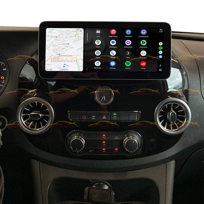 Android 15 Carplay Auto For Mercedes Benz Vito 3 W447 2014 2015 2016 2017 2018 2019 2020 Car Radio Multimedia Player Stereo Head Unit 12.3" Touch Screen GPS Navigation DSP IPS