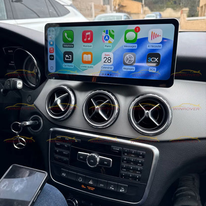 12.3 inch Mercedes Benz A B CLA GLA 2013-2018 W176 W246 X156 Wireless Apple CarPlay Android Auto Car Multimedia Linux Touch Screen