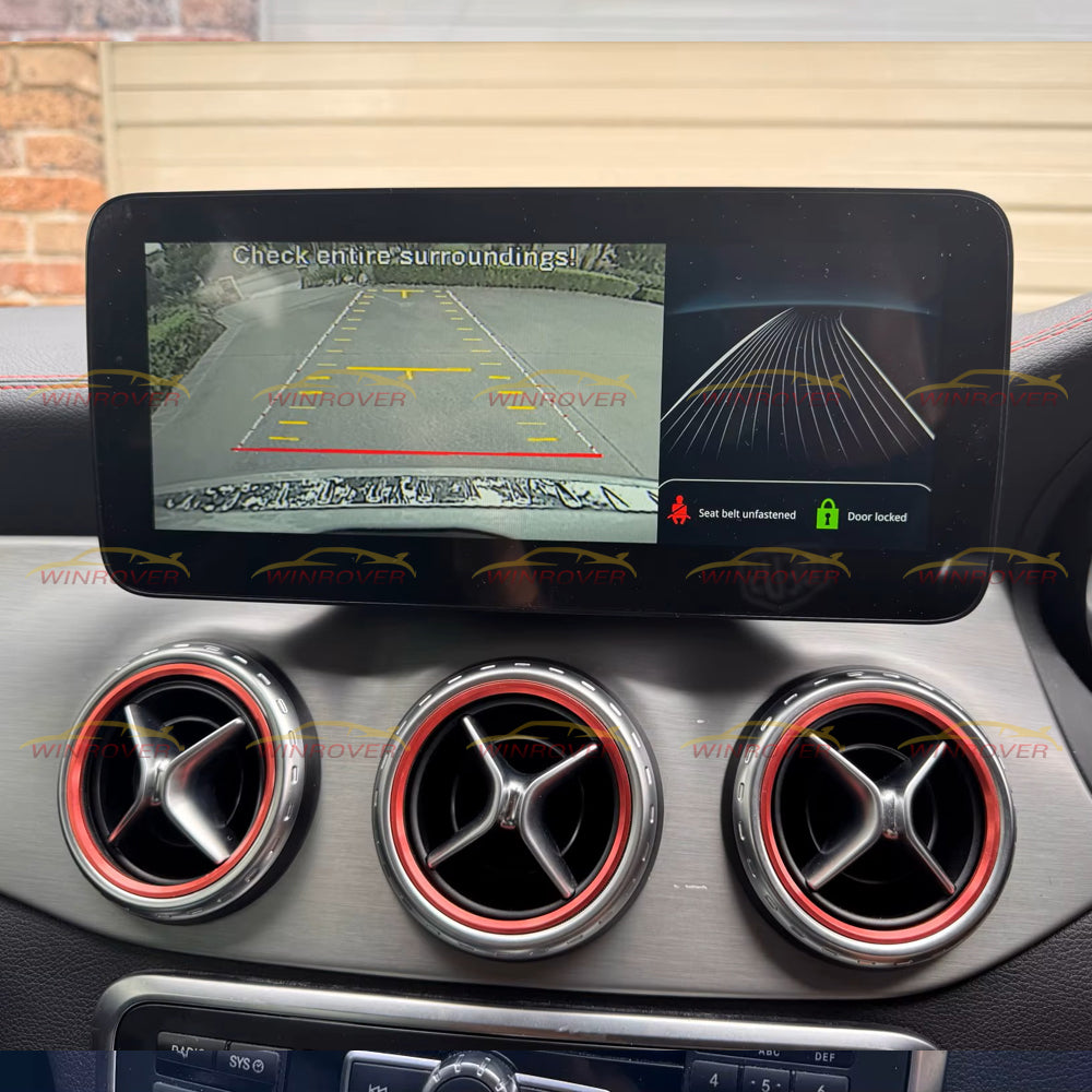 12.3 inch Mercedes Benz A B CLA GLA 2013-2018 W176 W246 X156 Wireless Apple CarPlay Android Auto Car Multimedia Linux Touch Screen
