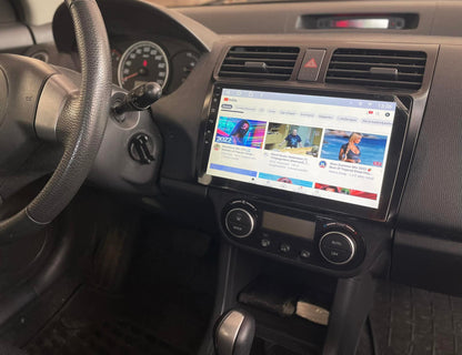 Radio for Suzuki Swift 2004-2010 Stereo Upgrade Dash Kit Car GPS Navigation,4+64GB 9" IPS Touch Screen Head Unit with CarPlay & Android Auto/SWC/Rear View