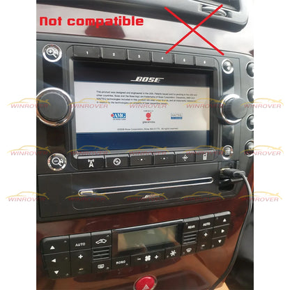Maserati Quattroporte 2009-2012 Aftermarket Radio Upgrade with Carplay Android Auto