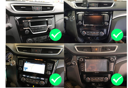 For Nissan Qashqai 2015-2018 Wireless Apple CarPlay Upgrade Kit Car Radio Android 16 GPS NAV Head Unit WIFI Camea