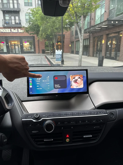 12.3 inch Linux Touchscreen for Bmw i3 NBT EVO Apple Carplay Upgrade Wilress Android Auto Head Unit