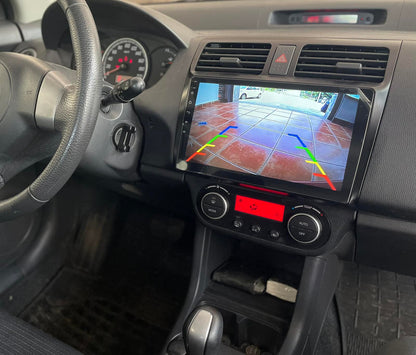 Radio for Suzuki Swift 2004-2010 Stereo Upgrade Dash Kit Car GPS Navigation,4+64GB 9" IPS Touch Screen Head Unit with CarPlay & Android Auto/SWC/Rear View