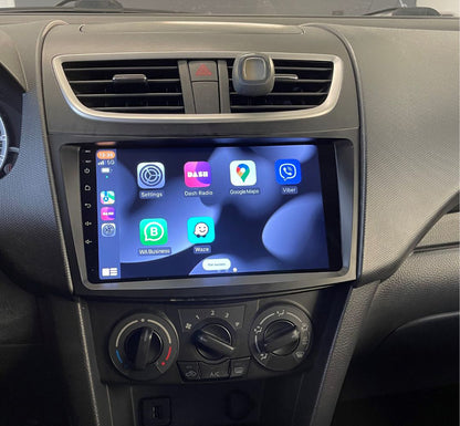 Car Radio Head Unit 4GB+64GB Stereo for Suzuki Swift 2011-2017, 9 Inch Touch Screen Radio with Wireless Carplay &Android Auto, GPS, Bluetooth, DSP, WiFi, FM RDS, SWC, Camera
