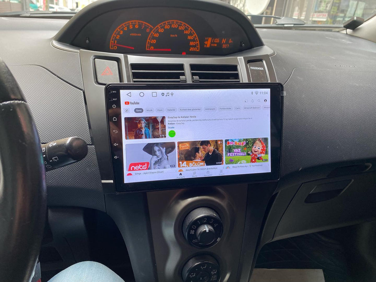 4+64G Android 16 Car Radio for Toyota Yaris 2005 2006 2007 2008 2009 2010 2011 2012 Carplay Head Unit Navigation Sat Nav Display Screen