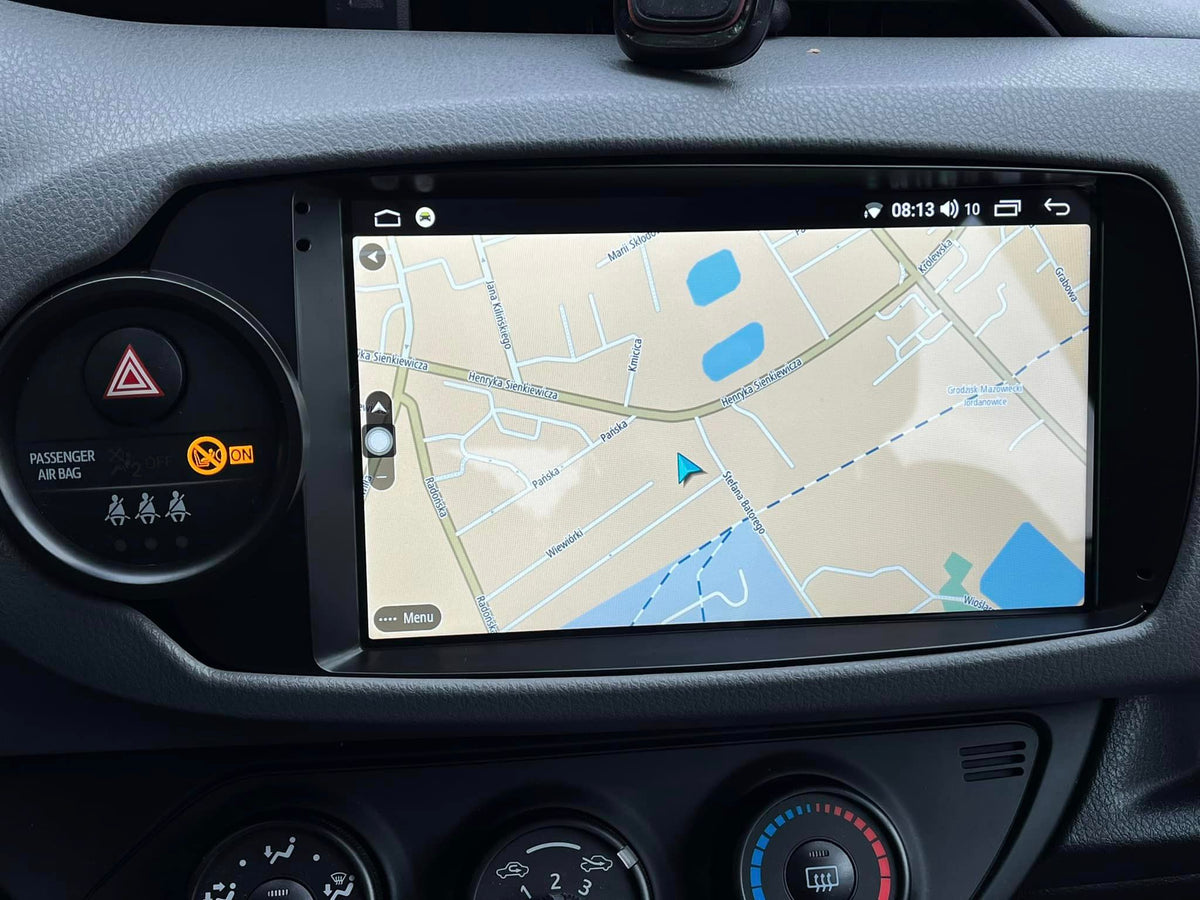 9" FOR TOYOTA YARIS 2013-2018 ANDROID 16 CARPLAY CAR STEREO RADIO GPS NAV 4+64GB ANDROID AUTO HEAD UNIT NAVIGATION