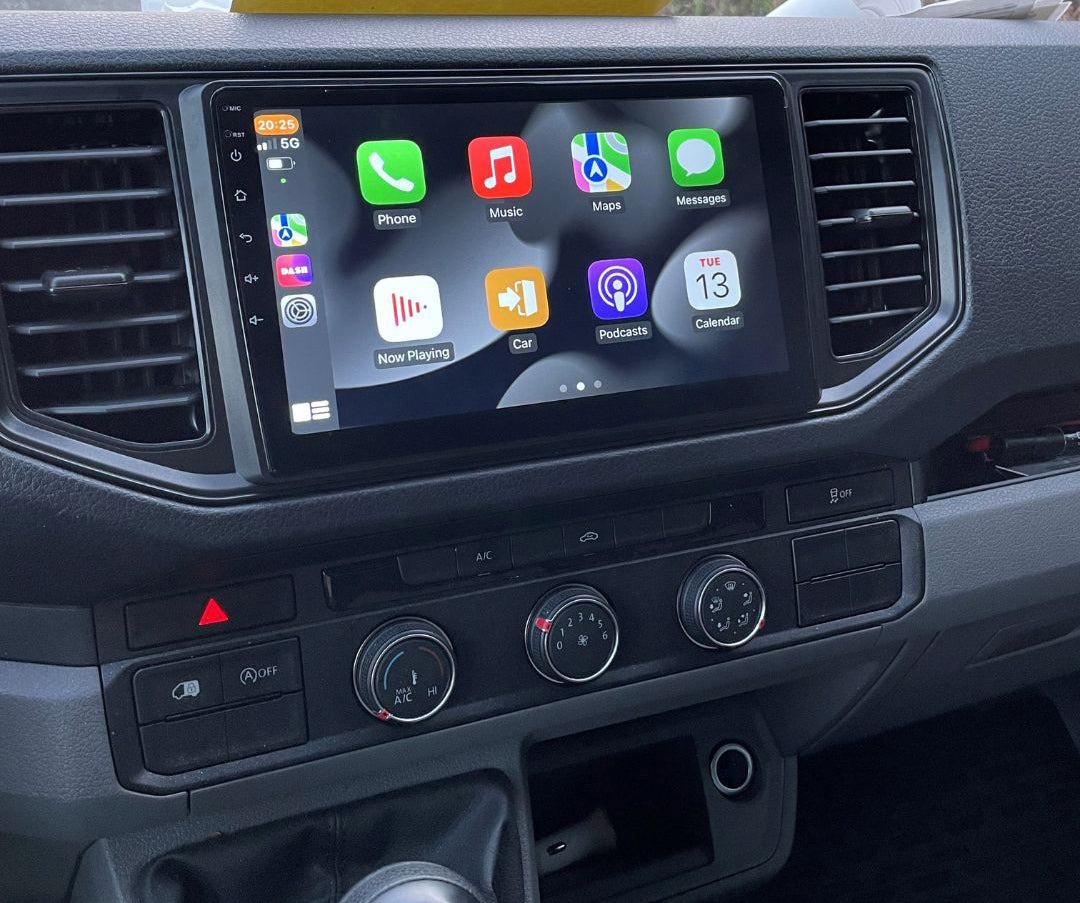 Car Radio for Volkswagen VW Crafter 2017-2020 Stereo Upgrade Android Head Unit Wireless CarPlay And Android Auto Touchscreen GPS Navigation Multimedia Player