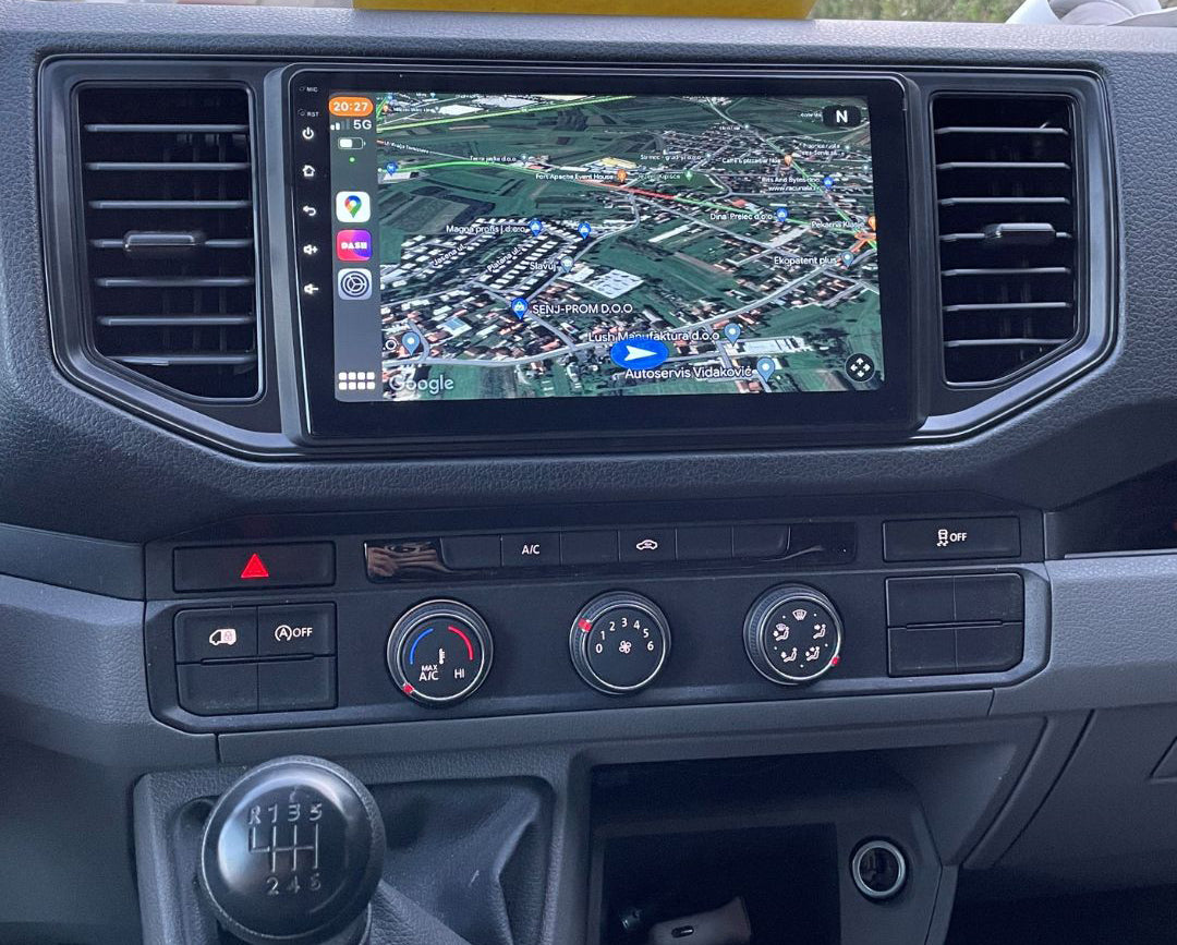 Car Radio for Volkswagen VW Crafter 2017-2020 Stereo Upgrade Android Head Unit Wireless CarPlay And Android Auto Touchscreen GPS Navigation Multimedia Player