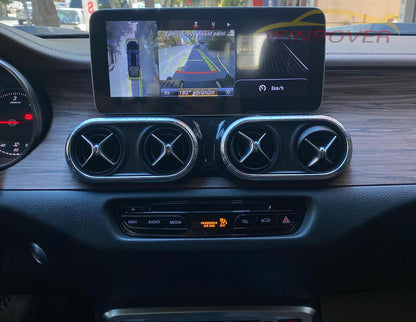 Winrover Qualcomm Snapdragon 662 128G 10.25" Wireless Apple CarPlay Android Auto Car Multimedia Screen for Mercedes Benz C W205 V W447 GLC X253 X W470 NTG5.0/5.1 Head Unit